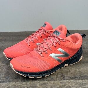 New Balance Nitrel Trail Running Sneakers Coral Pink | Women’s 7.5
